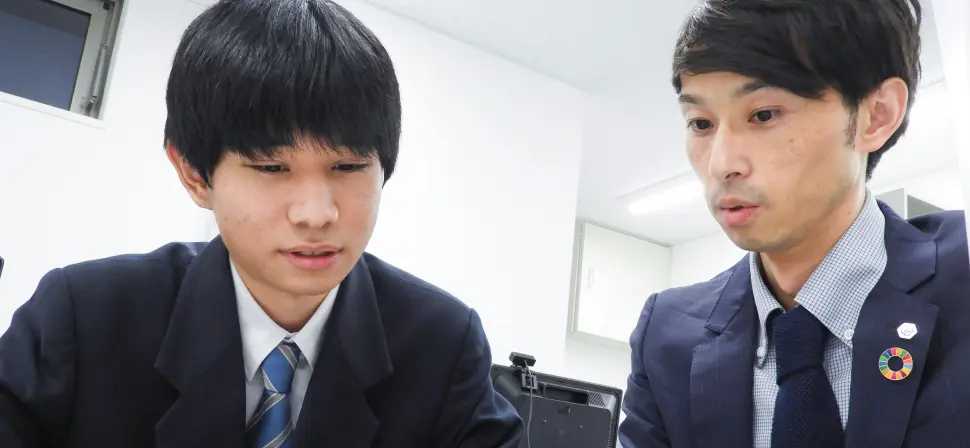 個別指導でその場で即解決! イメージ